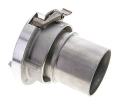 Acoplamiento Storz de aluminio forjado 75-B (89 mm) Pilar de manguera de 75 mm giratorio con bloqueo para conexión de abrazadera de seguridad