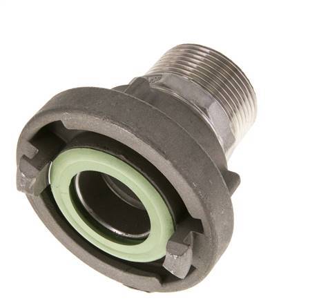 acoplamiento Storz de acero inoxidable de 38 (51 mm) G 1 1/4'' rosca macho