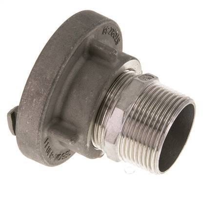 acoplamiento Storz de acero inoxidable de 38 (51 mm) G 1 1/4'' rosca macho