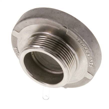 acoplamiento Storz 38 (51 mm) de acero inoxidable G 1 1/2'' rosca macho