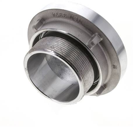 Acoplamiento Storz de aluminio forjado de 65 (81 mm) G 2 1/2'' rosca macho giratorio