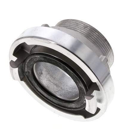 Acoplamiento Storz de aluminio forjado de 65 (81 mm) G 2 1/2'' rosca macho giratorio