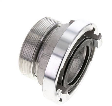 Acoplamiento Storz de aluminio forjado de 65 (81 mm) G de 3'' de rosca macho giratorio