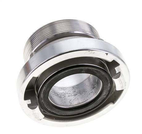 Acoplamiento Storz de aluminio forjado de 65 (81 mm) G de 3'' de rosca macho giratorio