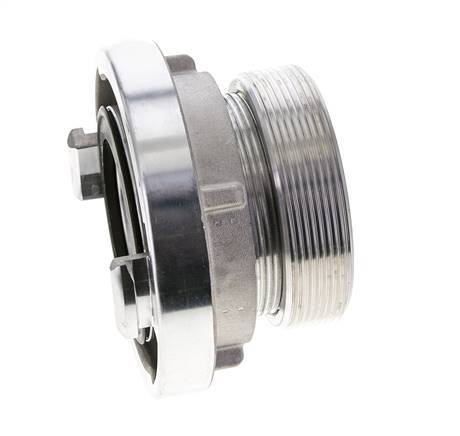Acoplamiento Storz de aluminio forjado de 65 (81 mm) G de 3'' de rosca macho giratorio
