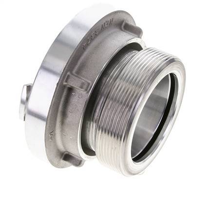 Acoplamiento Storz de aluminio forjado de 65 (81 mm) G de 3'' de rosca macho giratorio