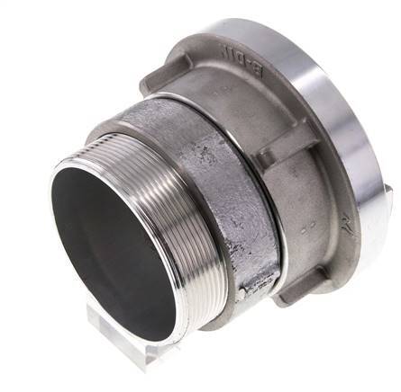 Acoplamiento Storz de aluminio forjado 75-B (89 mm) G 3'' rosca macho giratorio