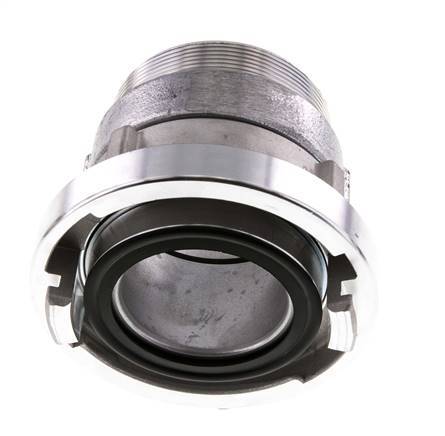 Acoplamiento Storz de aluminio forjado 75-B (89 mm) G 3'' rosca macho giratorio