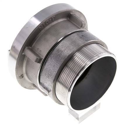 Acoplamiento Storz de aluminio forjado 75-B (89 mm) G 3'' rosca macho giratorio