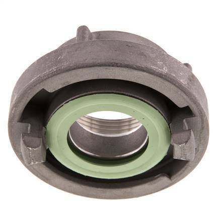 acoplamiento Storz de acero inoxidable de 38 (51 mm) G 1 1/4'' rosca hembra