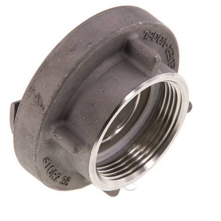 acoplamiento Storz de acero inoxidable de 38 (51 mm) G 1 1/4'' rosca hembra