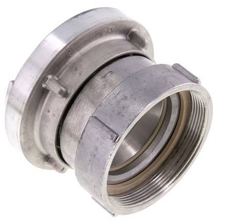 Acoplamiento Storz de aluminio forjado de 65 (81 mm) G 3'' rosca hembra giratorio