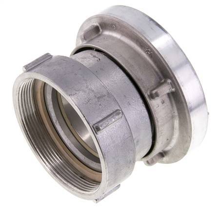 Acoplamiento Storz de aluminio forjado de 65 (81 mm) G 3'' rosca hembra giratorio