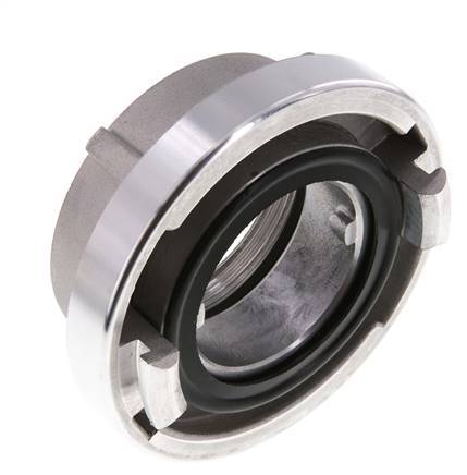 Acoplamiento Storz de aluminio forjado 75-B (89 mm) G 2 1/2'' rosca hembra giratorio