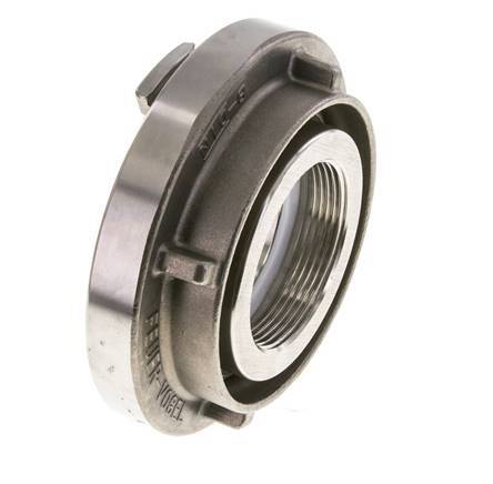 acoplamiento Storz 75-B (89 mm) de acero inoxidable G 2'' rosca hembra giratorio