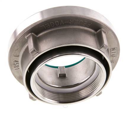 acoplamiento Storz 75-B (89 mm) de acero inoxidable G 2 1/2'' rosca hembra giratorio
