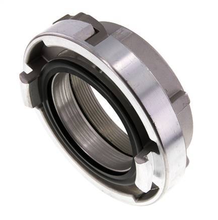 Acoplamiento Storz 100 (115 mm) de aluminio forjado G 4'' rosca hembra con bloqueo