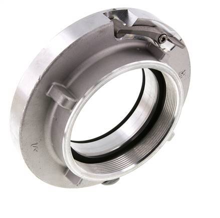 Acoplamiento Storz 110-A (133 mm) de aluminio forjado G 4'' rosca hembra con bloqueo
