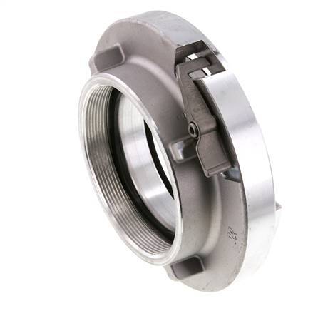 Acoplamiento Storz 110-A (133 mm) de aluminio forjado G 4'' rosca hembra con bloqueo