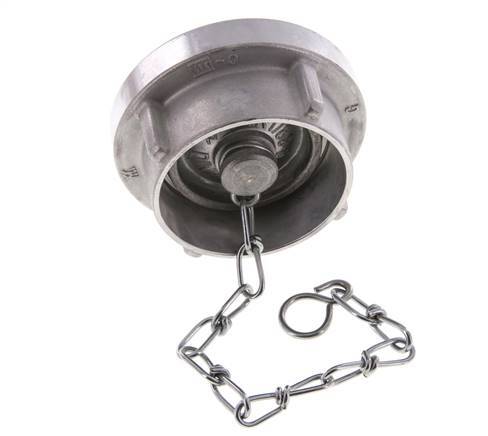 Tapa de aluminio forjado 52-C (66 mm) para anclaje Storz