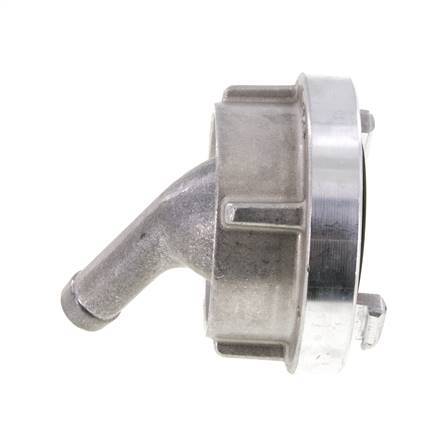 Acoplamiento Storz de aluminio forjado 52-C (66 mm) Pilar de manguera de 19 mm Giratorio 50 grados