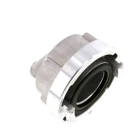Acoplamiento Storz de aluminio forjado 52-C (66 mm) Pilar de manguera de 19 mm Giratorio 50 grados