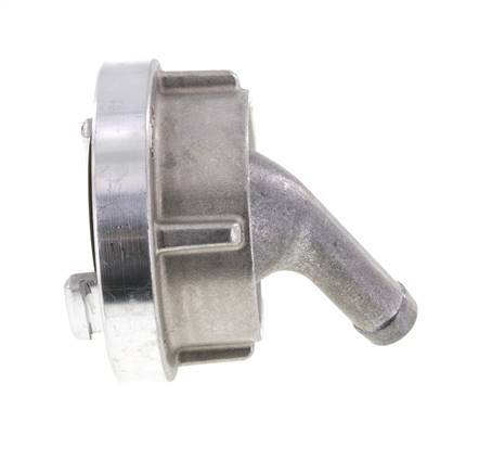 Acoplamiento Storz de aluminio forjado 52-C (66 mm) Pilar de manguera de 19 mm Giratorio 50 grados
