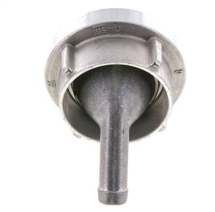 Acoplamiento Storz de aluminio forjado 52-C (66 mm) Pilar de manguera de 19 mm Giratorio 50 grados