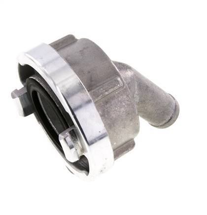 Acoplamiento Storz de aluminio forjado 52-C (66 mm) Pilar de manguera de 25 mm Giratorio 50 grados