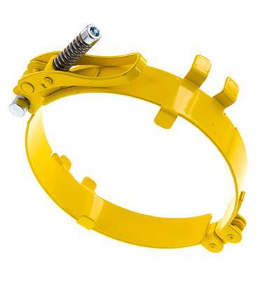 Abrazadera de seguridad para accesorio reductor Storz 75-B y 110-A