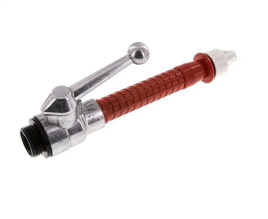 Tubo de chorro de 4 mm G 1'' rosca macho Aluminio forjado y plástico DIN 14365