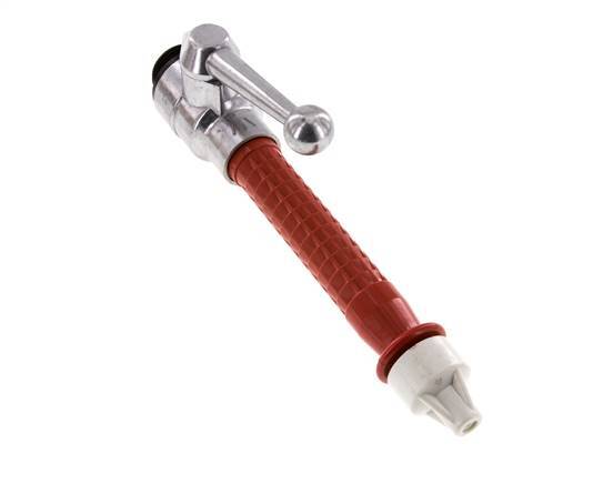 Tubo de chorro de 4 mm G 1'' rosca macho Aluminio forjado y plástico DIN 14365