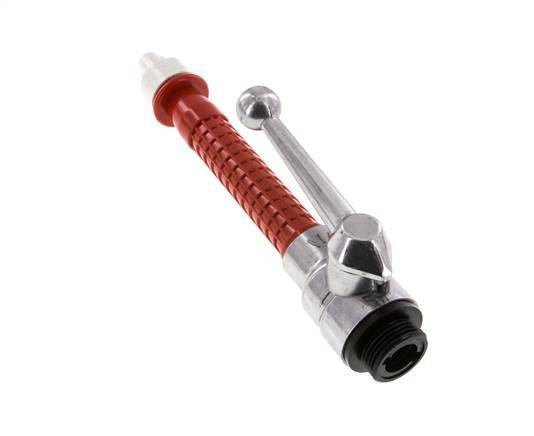 Tubo de chorro de 4 mm G 1'' rosca macho Aluminio forjado y plástico DIN 14365