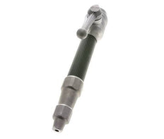 Tubo de chorro de 9 mm G 2'' rosca macho Aluminio forjado y goma DIN 14365