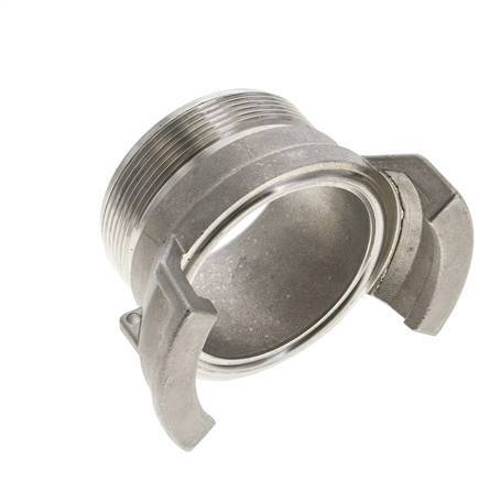 Guillemin DN 65 Stainless Steel Coupling G 2 1/2'' Male Threads Without Lock