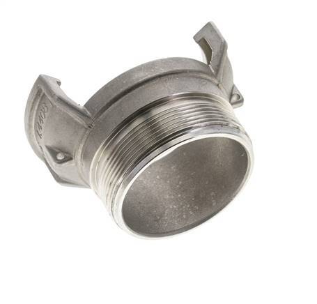 Guillemin DN 65 Stainless Steel Coupling G 2 1/2'' Male Threads Without Lock
