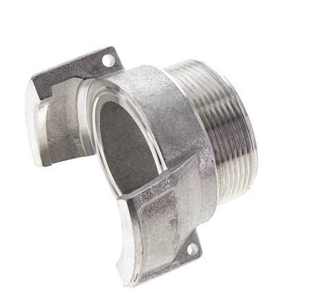 Guillemin DN 50 Acoplamiento de aluminio G 2'' rosca macho sin cierre