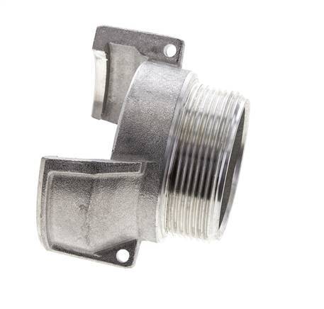 Guillemin DN 50 Acoplamiento de aluminio G 2'' rosca macho sin cierre