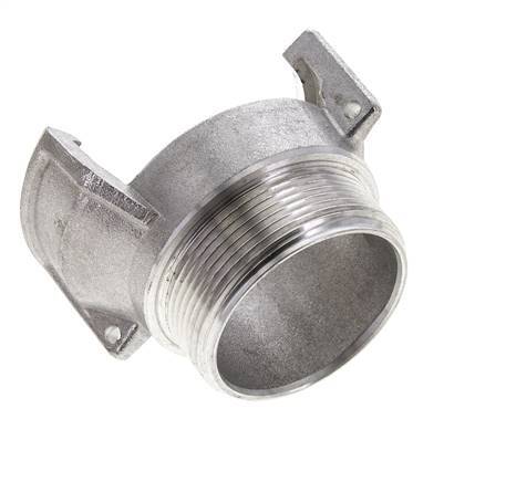 Guillemin DN 50 Acoplamiento de aluminio G 2'' rosca macho sin cierre