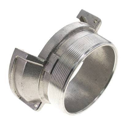 Guillemin DN 100 Acoplamiento de aluminio G 4'' rosca macho sin cierre