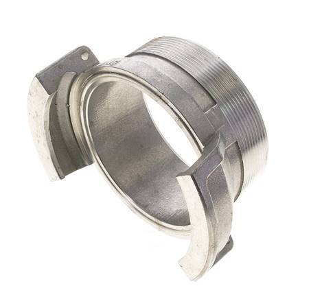Guillemin DN 100 Acoplamiento de aluminio G 4'' rosca macho sin cierre