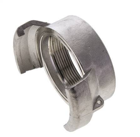 Guillemin DN 65 Acoplamiento de acero inoxidable G 2 1/2'' rosca hembra sin cierre