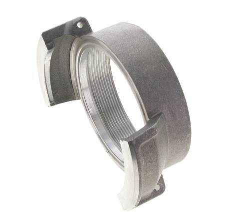Guillemin DN 100 Acoplamiento de aluminio G 4'' rosca hembra sin cierre