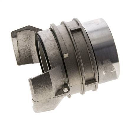 Guillemin DN 50 Acoplamiento de acero inoxidable G 2'' rosca hembra con cierre