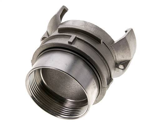 Guillemin DN 50 Acoplamiento de acero inoxidable G 2'' rosca hembra con cierre