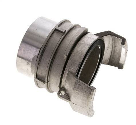 Guillemin DN 50 Acoplamiento de acero inoxidable G 2'' rosca hembra con cierre