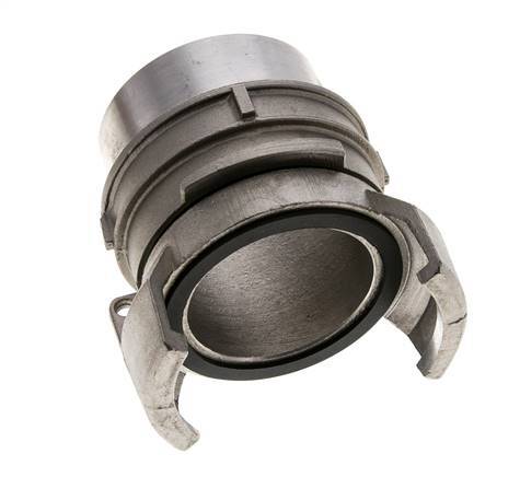 Guillemin DN 50 Acoplamiento de acero inoxidable G 2'' rosca hembra con cierre