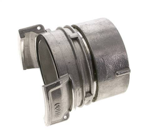 Guillemin DN 100 Acoplamiento de aluminio G 4'' rosca hembra con cierre