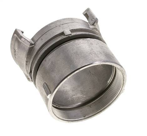 Guillemin DN 100 Acoplamiento de aluminio G 4'' rosca hembra con cierre