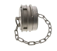 Guillemin DN 50 Tapa de acoplamiento de acero inoxidable con cerradura